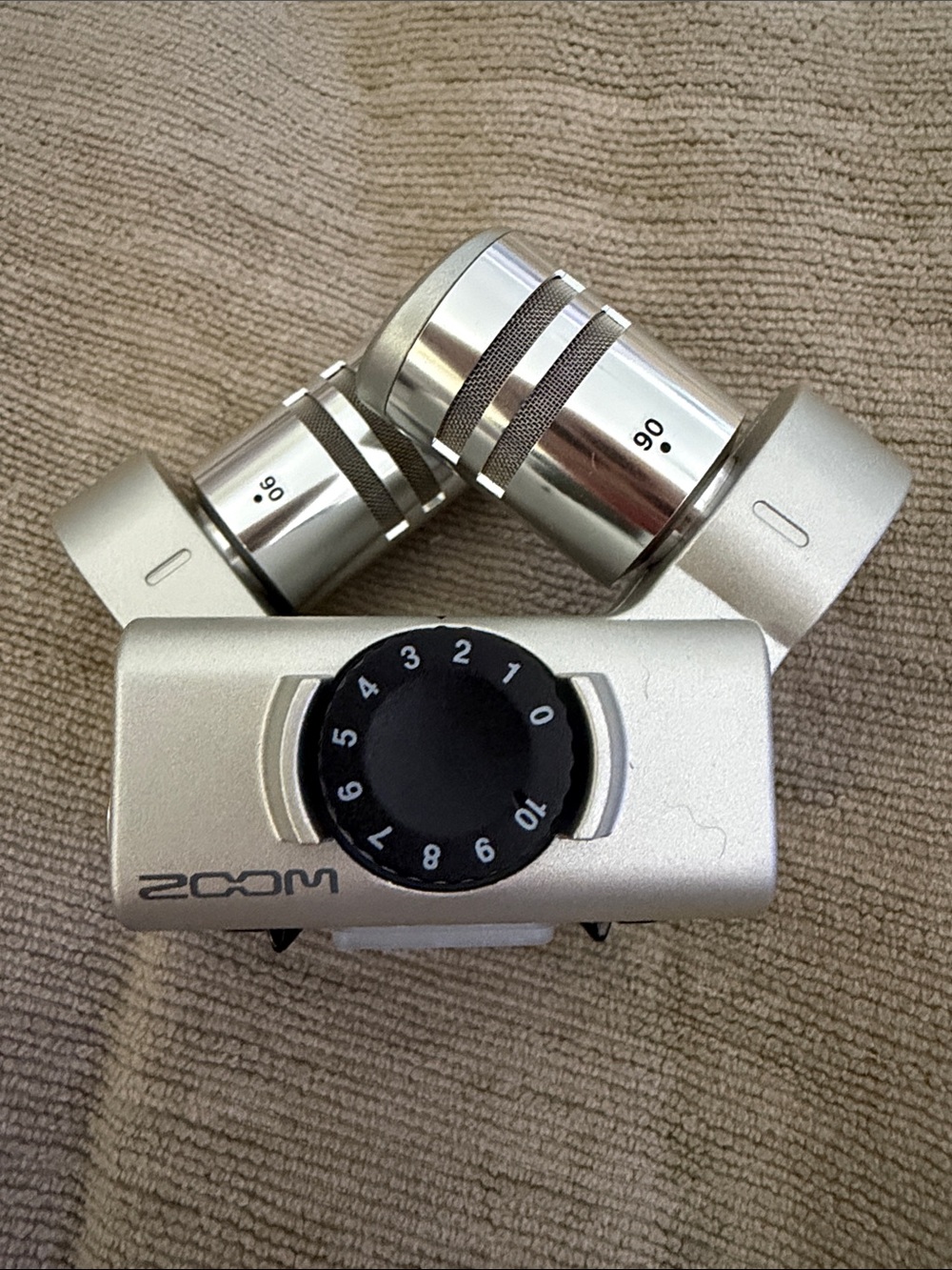 Zoom XYH-6 X/Y stereo microphone capsule for PODCAST- NEVER USED